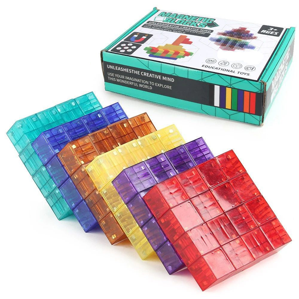Magic Cubes - Fantasi & sjov - Magnetiske byggeklodser