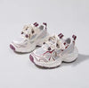 Mini Fashion – Åndbar og let – Bordeaux børnesneaker
