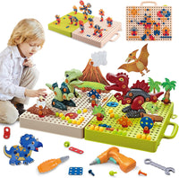 Thumbnail for Little Dino Toolbox™ - Bor og design - Dino-byggelegetøj
