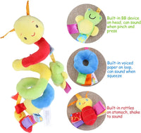 Thumbnail for Baby Mobile Snake™ - til barnevogn eller autostol - gribelegetøj