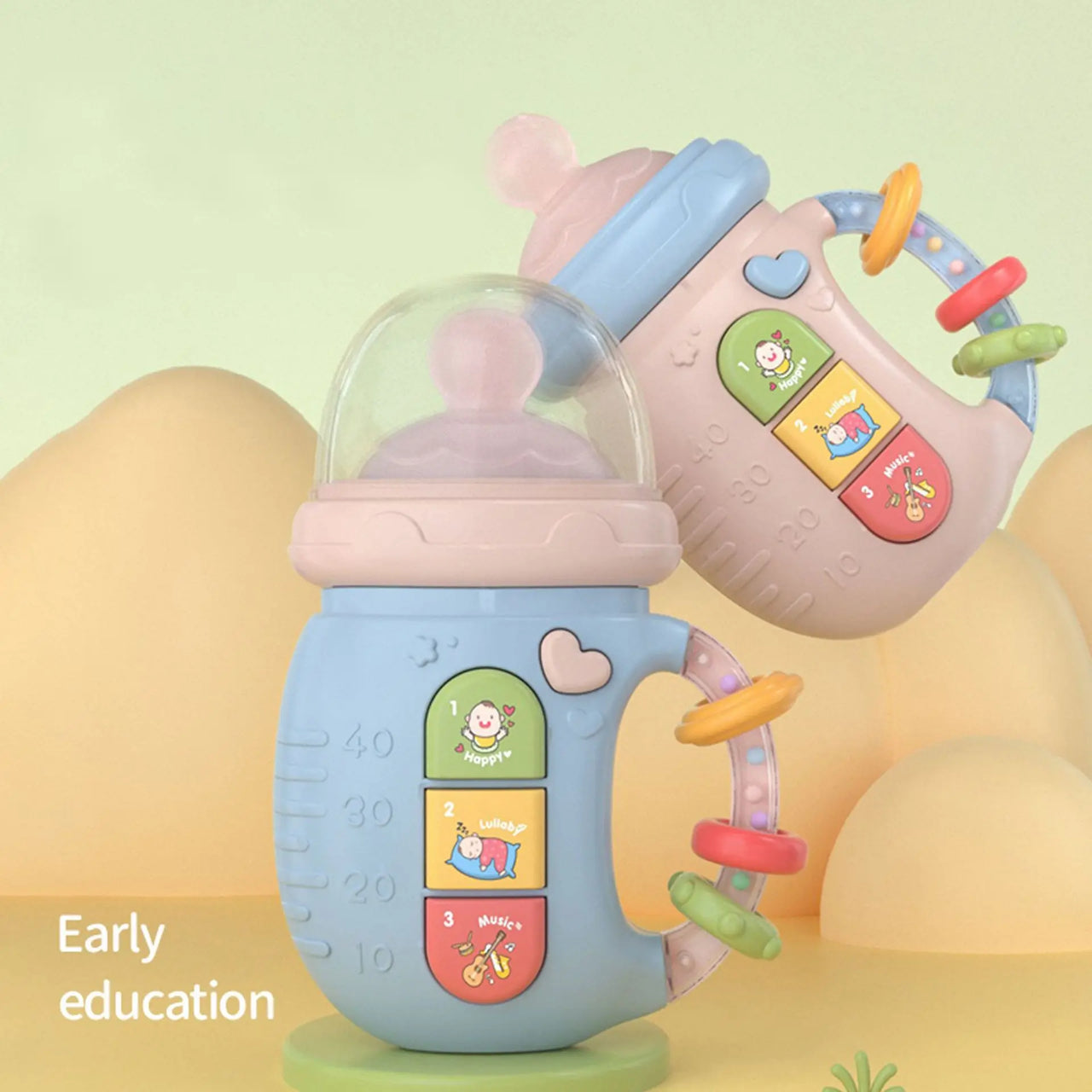 Musical Pacifier™ - Glem aldrig at drikke igen - Interaktiv drikkeflaske