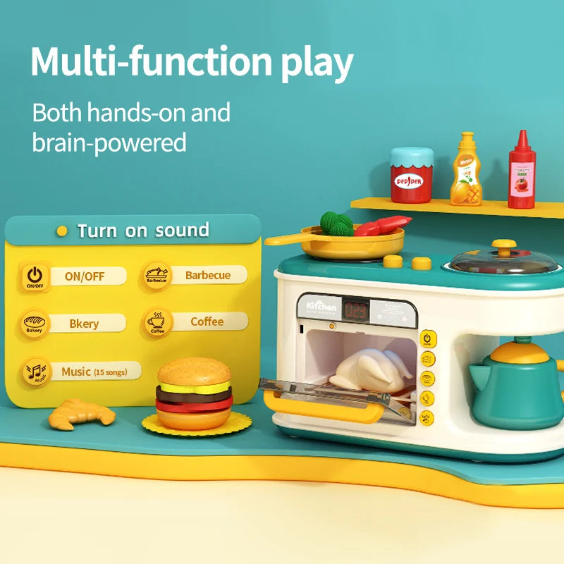 Kitchen Toy™ - Lær at lave mad på en legende måde - Køkkenlegetøjssæt