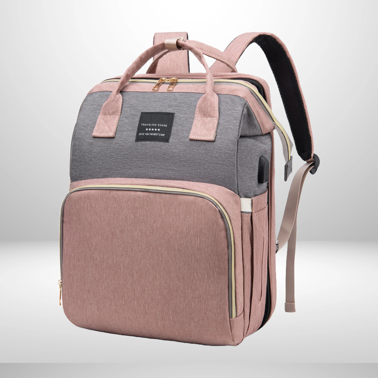 Nuvella Baby – Altid forberedt – Multifunktionel blepose med seng