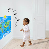 Thumbnail for LittleExplorers – Lære & lege – Verdenskort med dyr