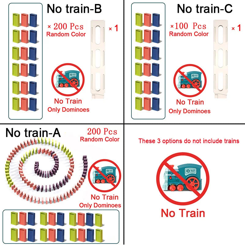Domino train™ - Magisk Domino Byggetog