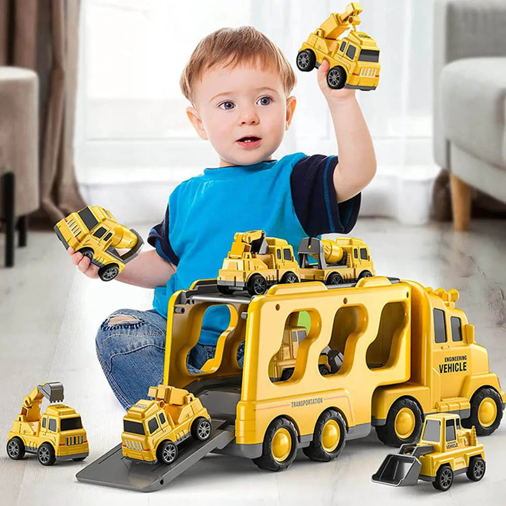 Magic Car City - godsvogn med lys og musik