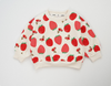 Mini Fashion™ - Sødt jordbærdesign - Sweatshirt
