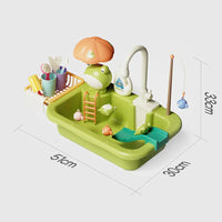 Thumbnail for Children Kitchen – Sjov og læring i vand – 2-i-1 legevaske