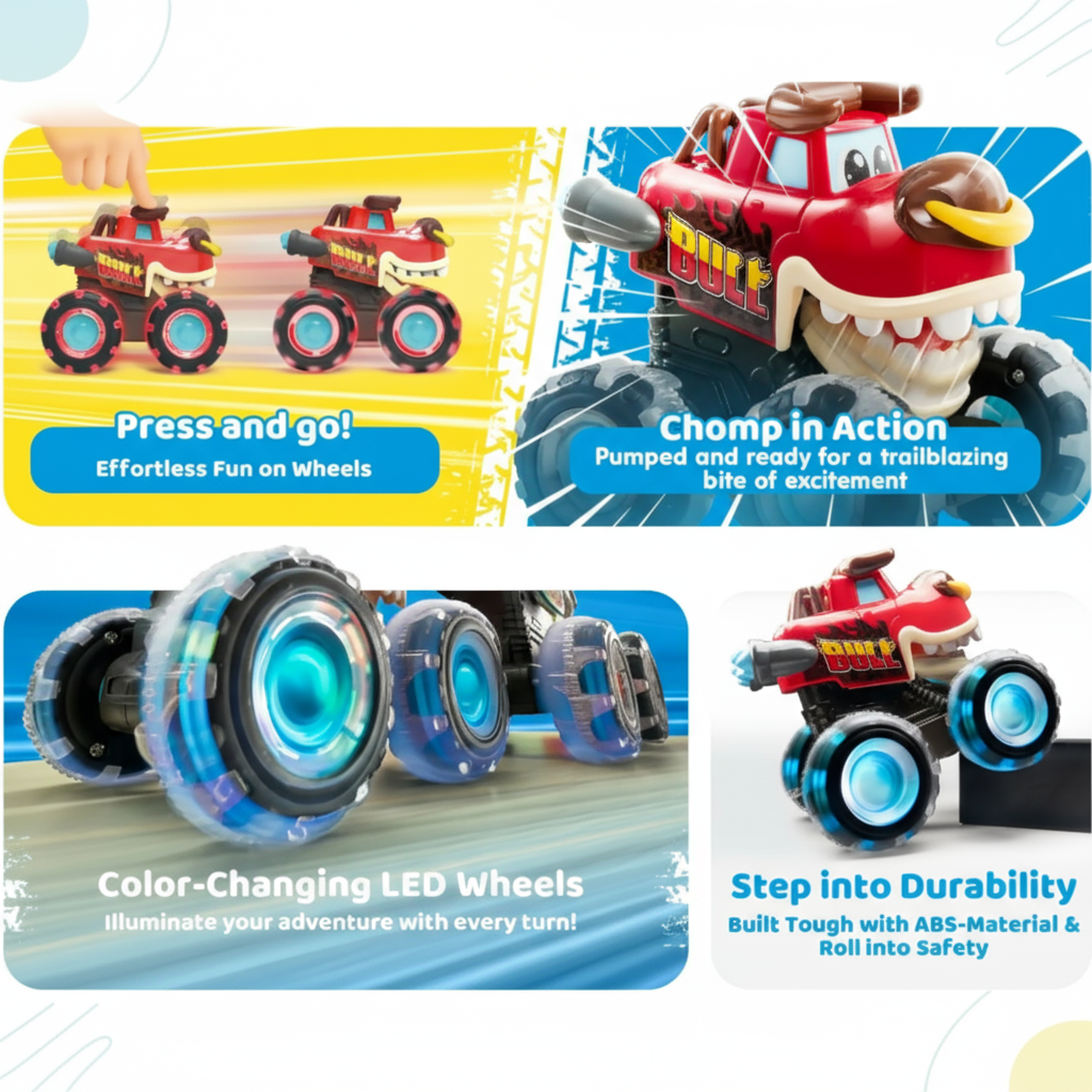 GlowRover – Stærk og stødsikker – RC Monstertruck