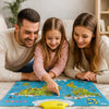 LittleExplorers – Lære & lege – Verdenskort med dyr
