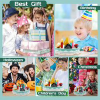 Thumbnail for TinyChef – Lærerigt og sjovt – Træ køkkensæt med kage og tilbehør