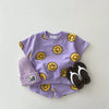 Mini Fashion™ - Smiley-børnetøj -Sommersæt til børn