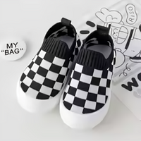 Thumbnail for Mini Fashion™ - Blokeret mønster - Fleksibel slip-on-sko
