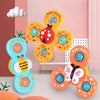 Bath Spinner Set™ - I badet eller bilen - Snack Spinners med sugekop