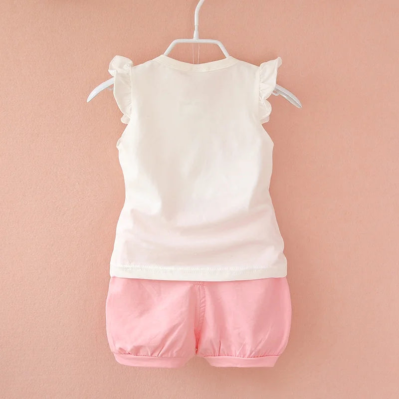 Mini Fashion™ - Merry Adventures - Sommersæt i bomuld