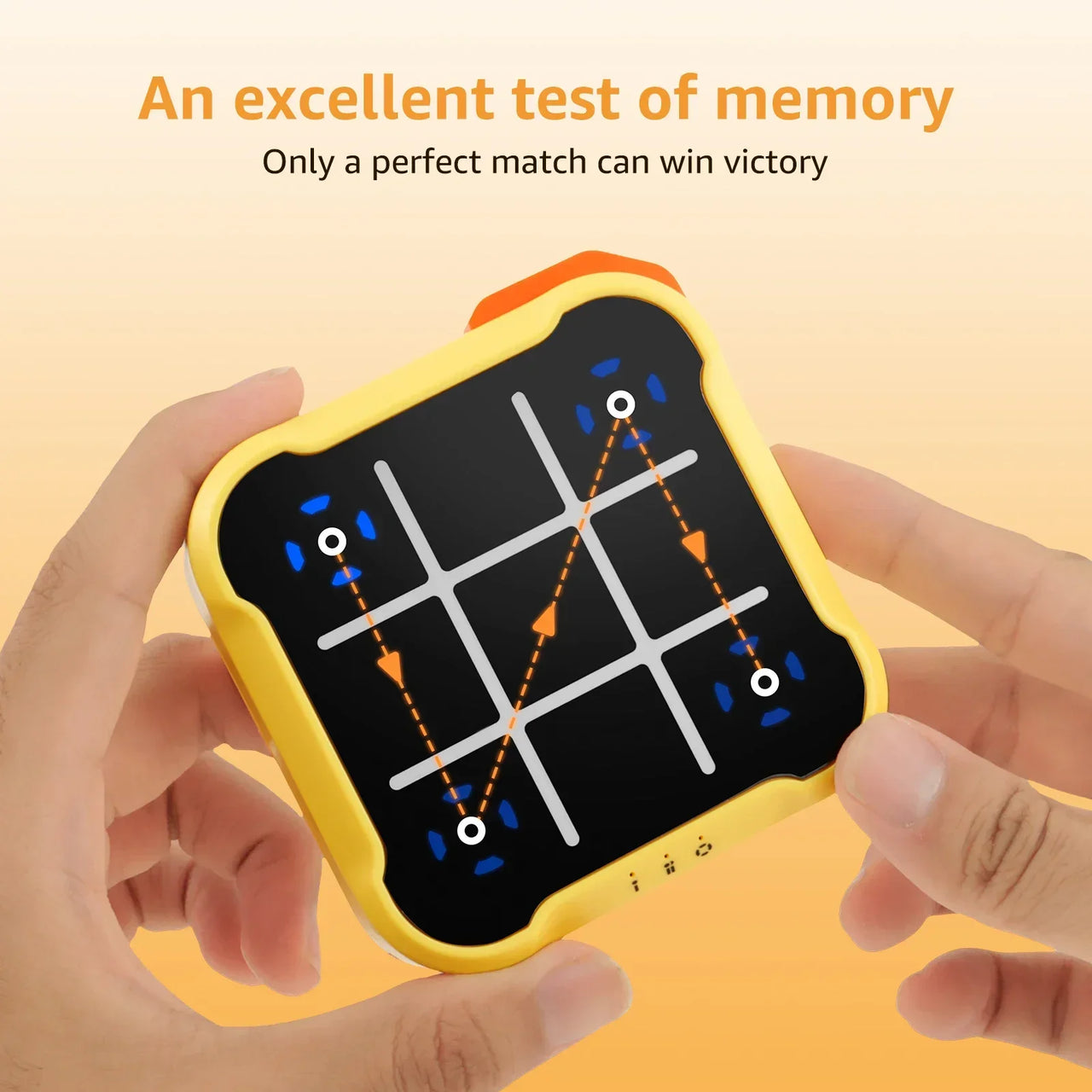 Tic Tac Toe Game™ - Styrker hukommelsen og evnen til problemløsning - Elektronisk Boter-Kaas & Æg