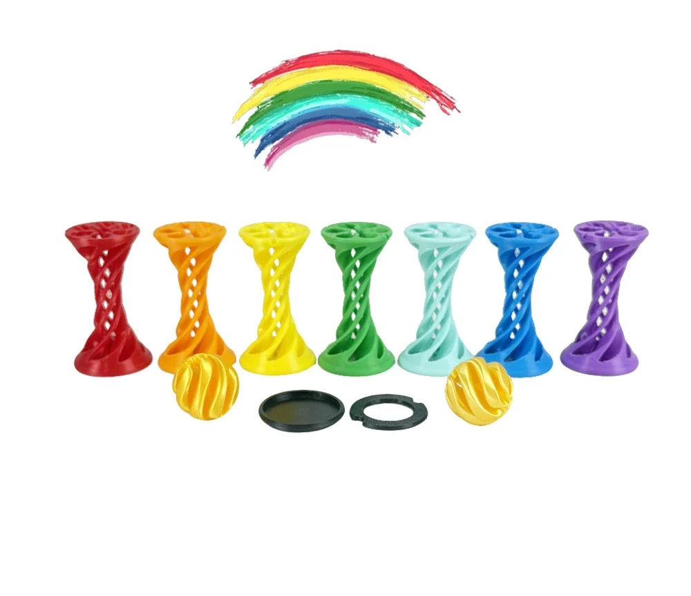 SpiraPop – Unikt og beroligende – 3D-dekompressions-fidget-legetøj