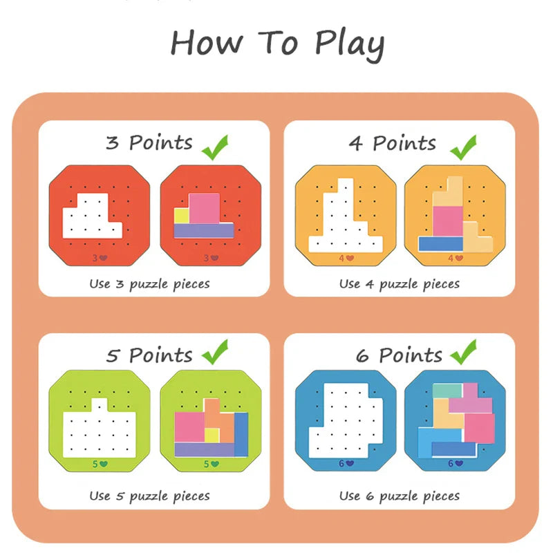 Logic Blocks™ – Farve og kreativitet – Geometriske puslespil