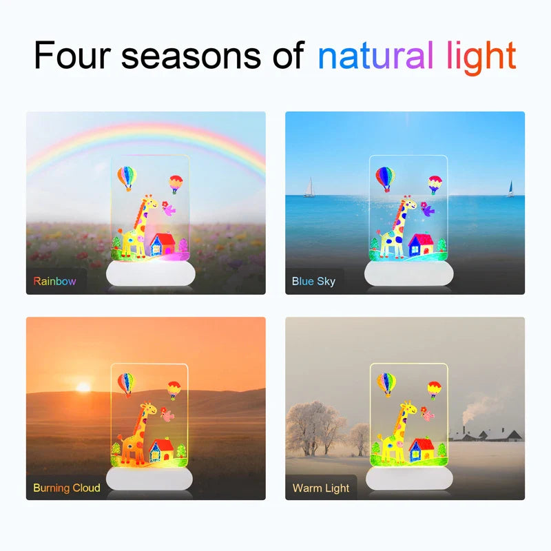 DrawingLight - Oplyste fantasier - Tegnebræt med LED
