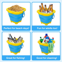 Thumbnail for Foldable Bucket™ - foldbar feriesjov - foldbar spand