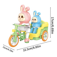 Thumbnail for Bike Bunnies™ - Kaninfest på hjul - Cyklende legetøjskaniner