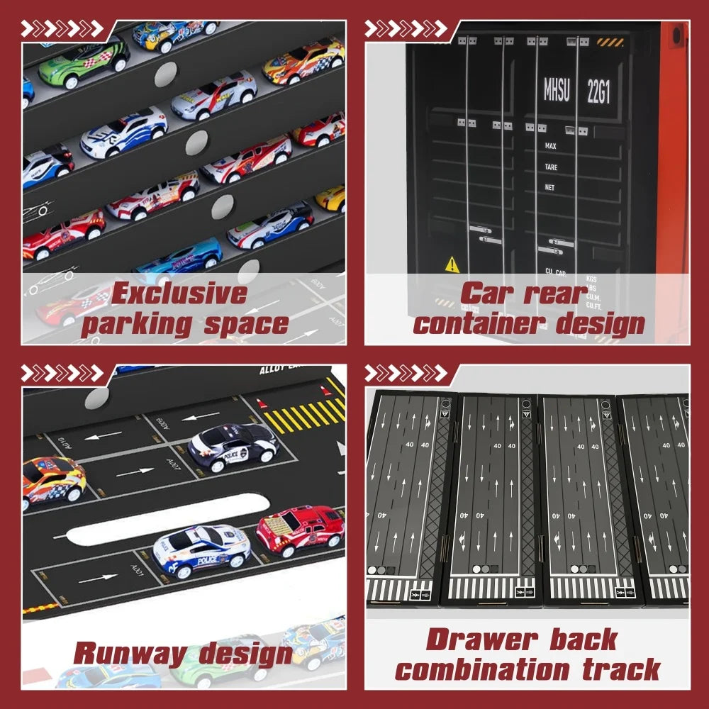 Speed Wheels™ - Superhurtig og hårdfør - 48 Racerbiler