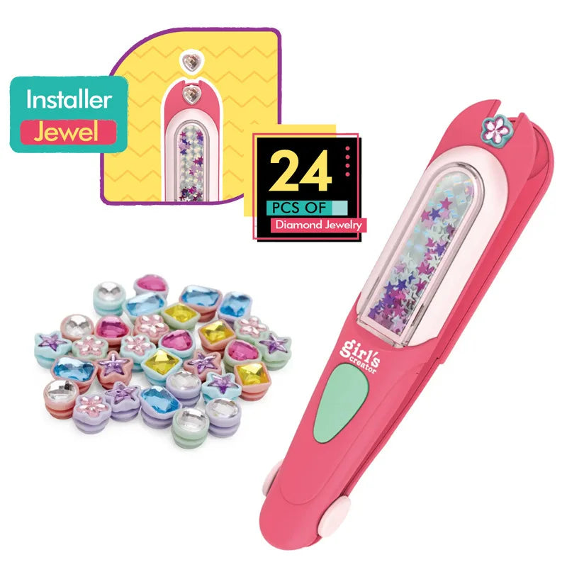 Hair Gem Creator™ - Tid til glitter! - Stempel til hårpynt