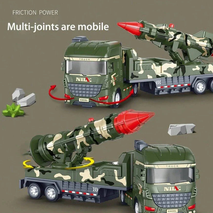BattleTruck – Militær & Interaktivt – Hærens lastbil legetøj