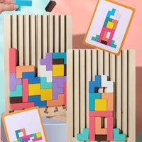 Thumbnail for Puzzle Totem™ – Tænk og byg – Puslespil i træ