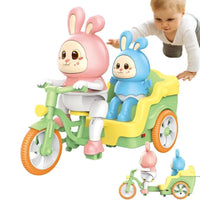 Thumbnail for Bike Bunnies™ - Kaninfest på hjul - Cyklende legetøjskaniner