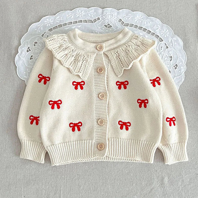 Mini Fashion™ - Sødt look - Strikket Tøjsæt