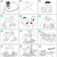 Thumbnail for Kids Pottery Set™ - Kreationer i Ler - Keramiksæt til børn