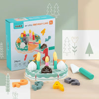 Thumbnail for TinyChef – Lærerigt og sjovt – Træ køkkensæt med kage og tilbehør