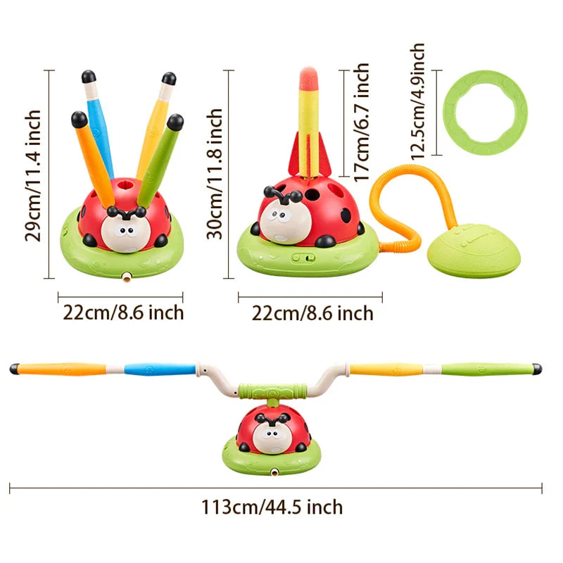 Ladybug Fun Set™ - tre-i-et-eventyr! - Aktivitetslegetøj