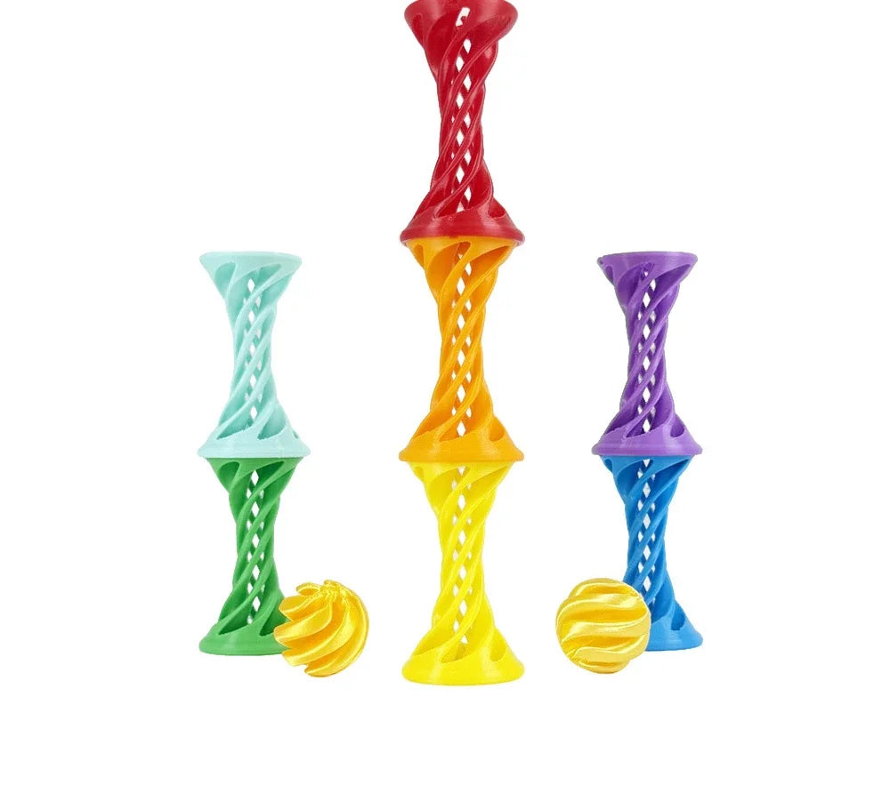 SpiraPop – Unikt og beroligende – 3D-dekompressions-fidget-legetøj