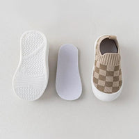 Thumbnail for Mini Fashion™ - Blokeret mønster - Fleksibel slip-on-sko