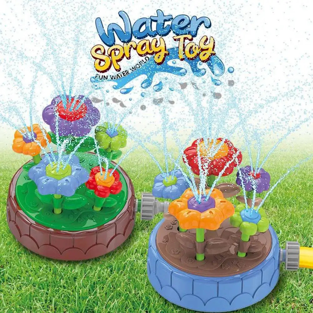 Aqua Bloom - Drej & Sprøjt - Vandlegetøj Blomster Sprøjte