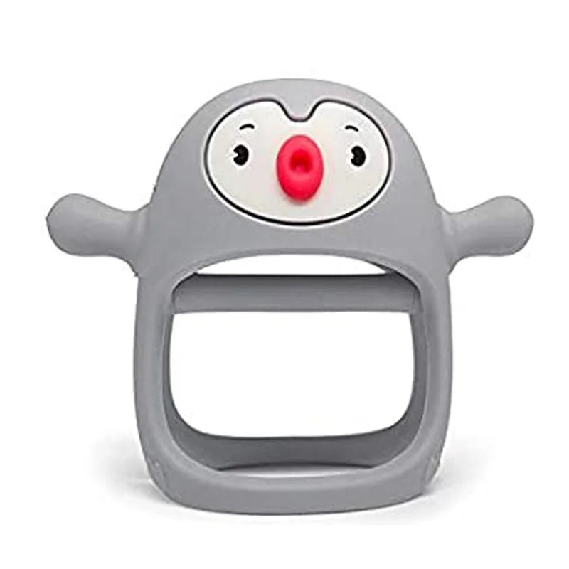 Penguin Teether™ - Beroligende for gummerne - Bidering i silikone