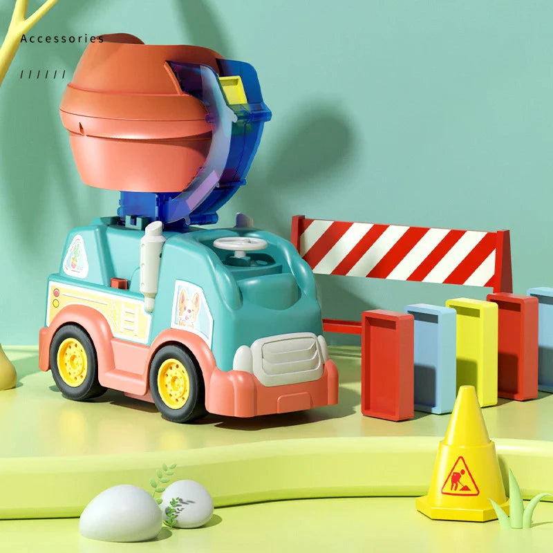 Domino Car™ - Kreativ Dominosjov - Dominobrik Bil