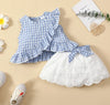 Mini Fashion™ - Top & Shorts-sæt til piger