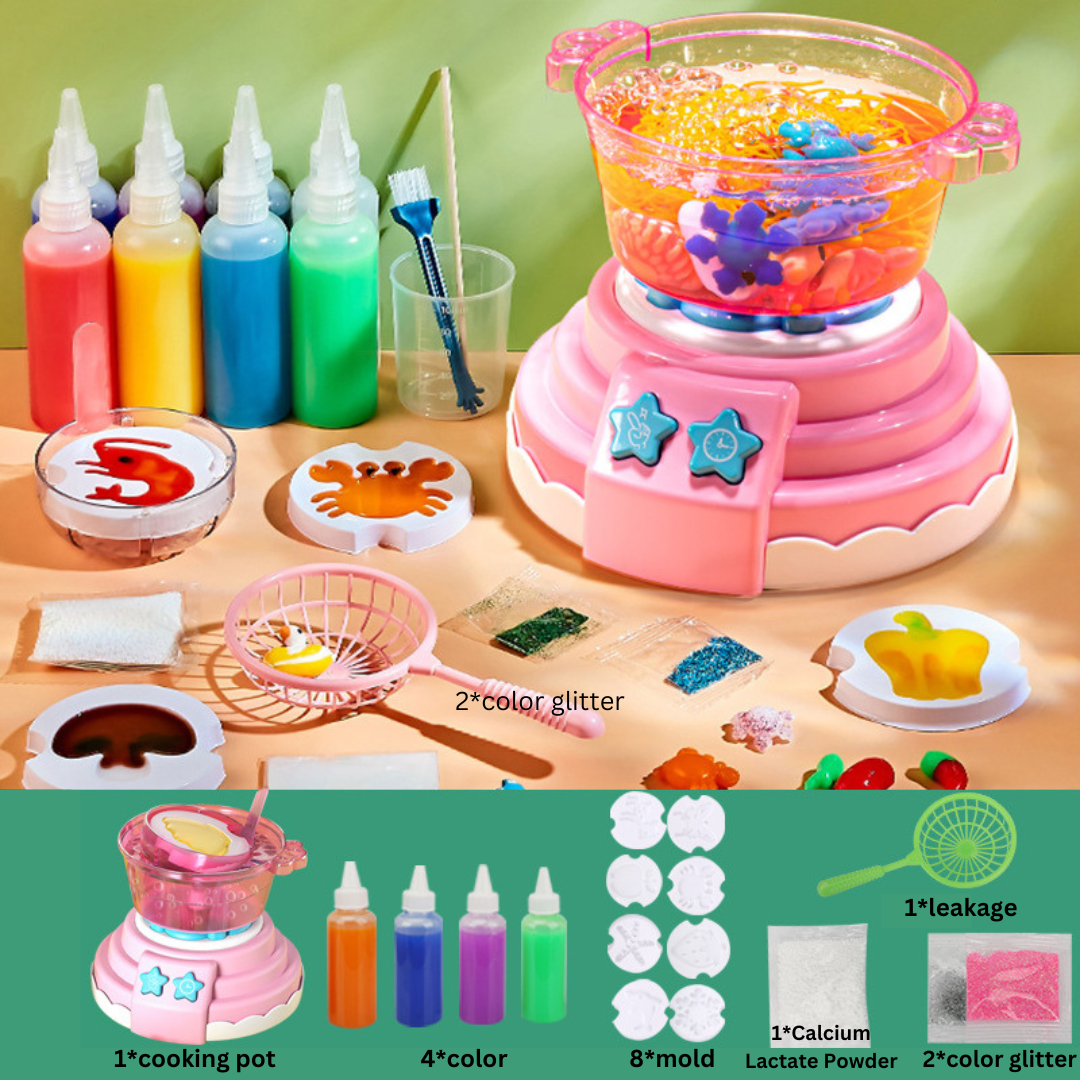 Hotpot Play™ - Skab unikke 3D-figurer - DIY-sæt
