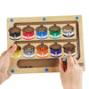 Woods™ - Labyrint-eventyr med magneter - Magnetisk sorteringstavle