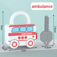 Thumbnail for Puzzle Locks™ – Leg og lær – Montessori-låsespil