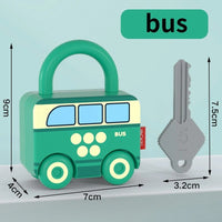 Thumbnail for Puzzle Locks™ – Leg og lær – Montessori-låsespil