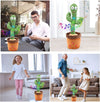 Happy Cactus™ - Reagerer på lyd - Den dansende kaktus