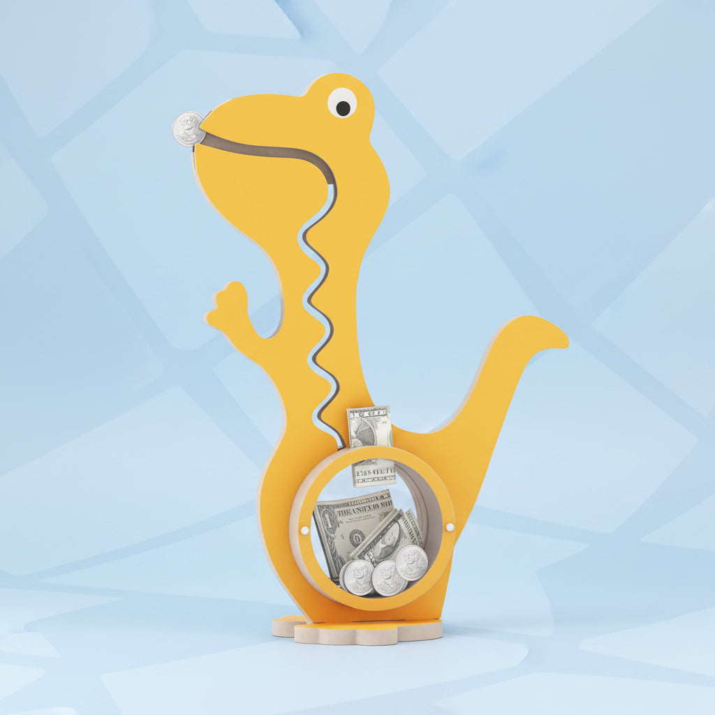DinoSave – Sød & praktisk – Dinosauris sparegris