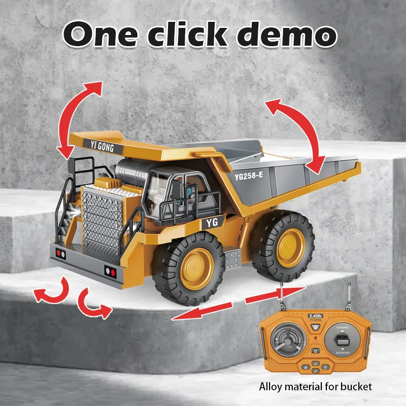 Byggevogn™ - RC Mighty Mini Byggekøretøjer