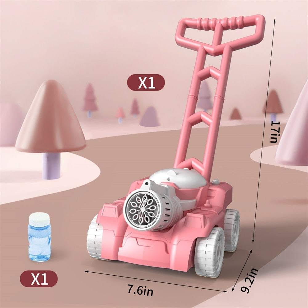 Bubble Mower™ - fortryllende boblesjov - legetøjsplæneklipper