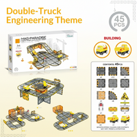 Thumbnail for Magnetic Road Blocks – Kreativt & lærerigt – Magnetiske veje byggesæt