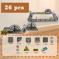 Thumbnail for MagnetoTrack – Kreativt & legende – Magnetiske fliser Autosæt